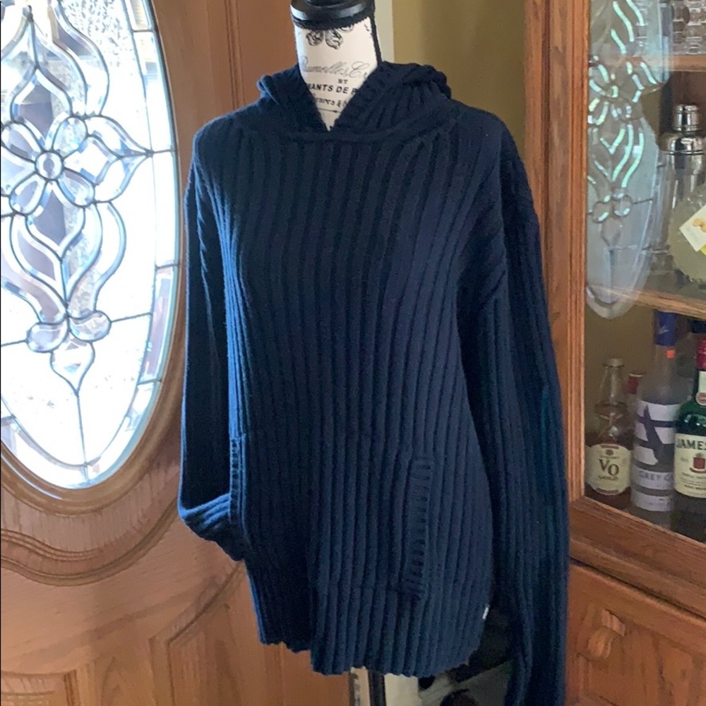 Ralph Lauren hooded sweater.